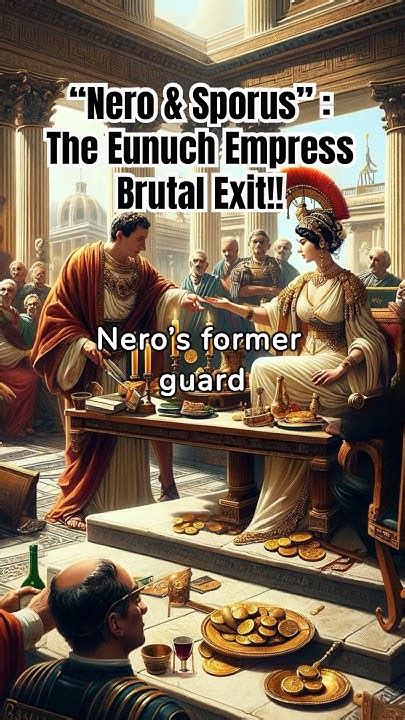 nero e esporo|How A Eunuch Named Sporus Became Neros Last Empress